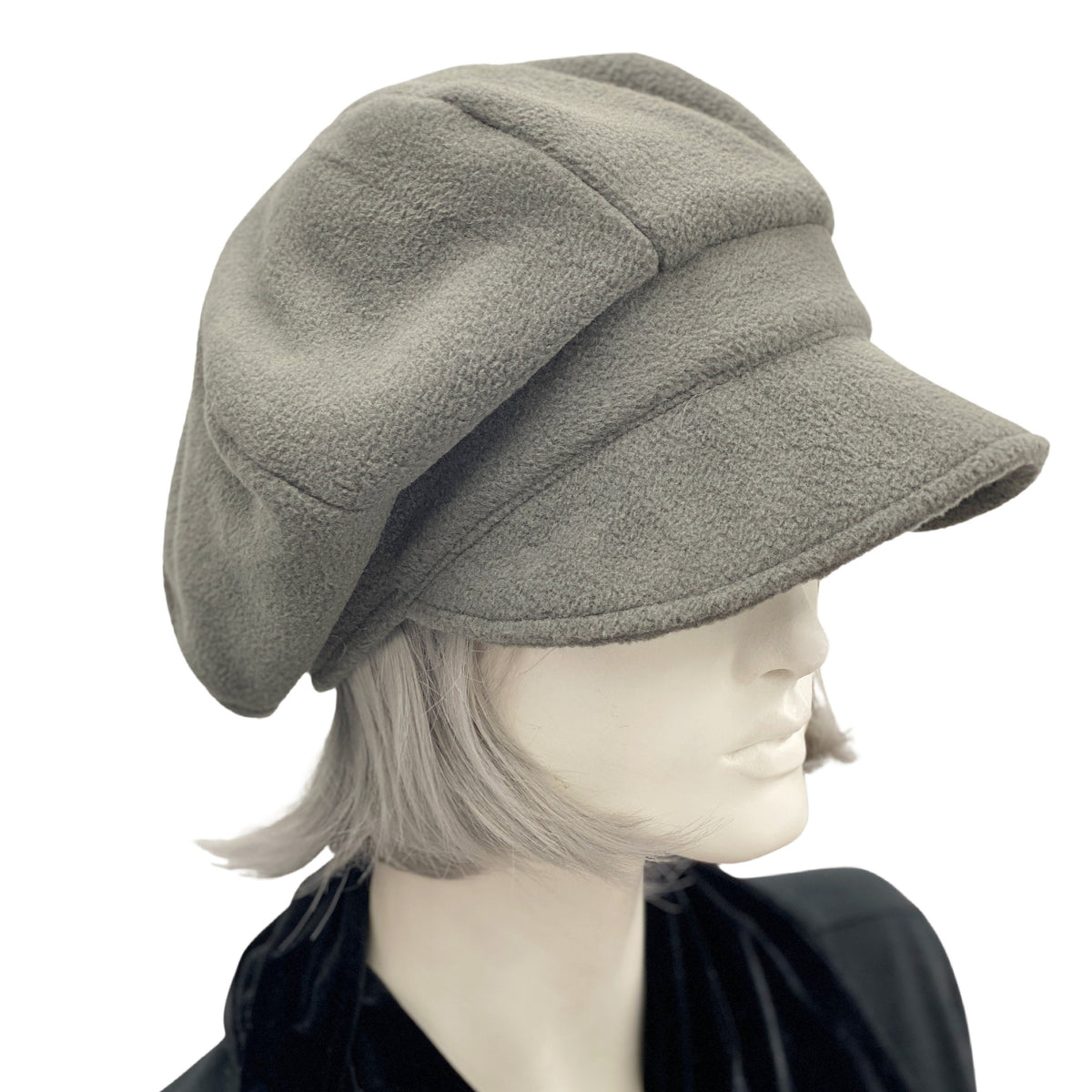 Newsboy Hat in Soft Winter Fleece – Boston Millinery