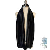 Elegant Velvet Scarves in Many Color Options