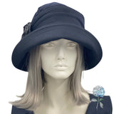 Unique Vintage 1920s Style Hat in Velvet | The Alice Cloche