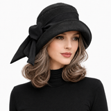 1920s Flapper Style Cloche Hat, Handmade in Dusky Coral Linen| The Amelia