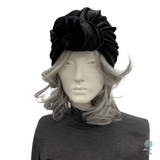 Black Velvet Knot Turban | The Evie