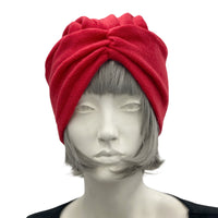 Turban Hat in Soft Warm Fleece | The Evie