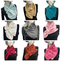 Fleece scarves collage
