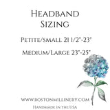 Wide Knot Headband, Handmade in Many Colors of Velvet