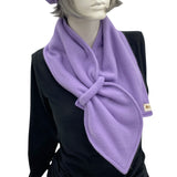 Burgundy Fleece Neck Scarf  | More Colors Available