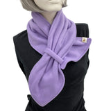 Womens Fleece Neck Wrap Scarf Available in Many Colors