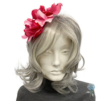 Pink Hydrangea Flower Crown | Fascinator Head Band