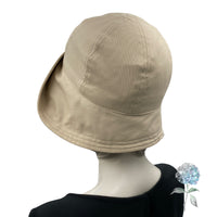 Roaring Twenties Style Summer Hat with Ribbon Flower | The Polly Cloche