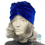 Velvet Turban, Vintage Style Head Wrap for Women | The Evie