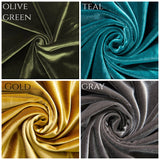 Velvet color colllage
