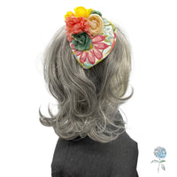 Floral Fascinator Head Band- Races Weddings and Garden Parties