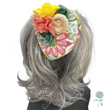 Floral Fascinator Head Band- Races Weddings and Garden Parties