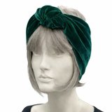 Wide Velvet Knot Headband