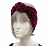 Wide Velvet Knot Headband