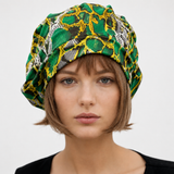 Summer Beret in Ankara Prints