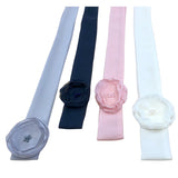 Chiffon Rose Necklace Scarf