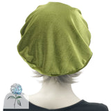 Beret for Women in Raspberry Velvet, Satin Lined Hat, Handmade in the USA