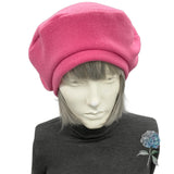 Cozy Fleece Satin Lined Beret