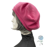 Cozy Fleece Satin Lined Beret