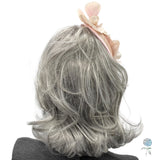 Light Pink Fascinator, Elegant Orchid Headband Fascinator: Chic Headpiece for Races, Weddings, Garden Events