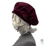 Oversized Gold Velvet Beret Hat for Women | More Colors