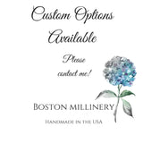 Blue Velvet Cloche Hat: 1920s Style, Crystal Brooch, Size Medium