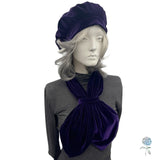 Sage Green Velvet Pull Through Scarves