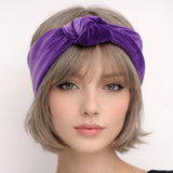 Red Knot Headband Women, Handmade in Many Colors of Velvet