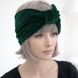 Wide Knot Headband Women, Chartreuse Green or Many Other Colors