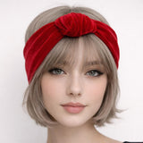 Lilac Knot Headband Women, Handmade in Many Colors of Velvet