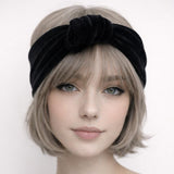 Red Knot Headband Women, Handmade in Many Colors of Velvet