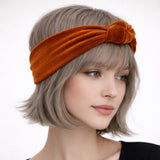 Red Knot Headband Women, Handmade in Many Colors of Velvet
