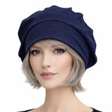 Lightweight Cotton Beret Olive Green Black or Gray