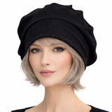 Lightweight Cotton Beret Olive Green Black or Gray