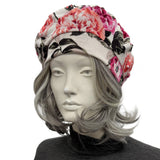 Summer Womens Beret: Floral Handmade Quality Hat