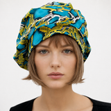 Summer Beret in Ankara Prints