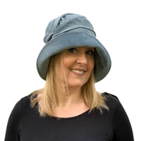 Unique Vintage 1920s Style Hat in Velvet | The Alice Cloche