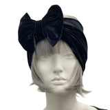 Wide Velvet Bow Headband