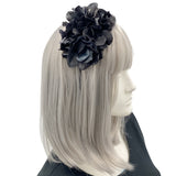 Black Hydrangea Flower Crown Headband