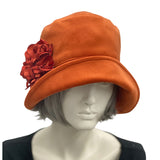 1920s style cloche hat front view The Eleanor