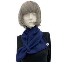 Fleece Neck Sarf Wrap Scarf Handmade Boston Millinery 