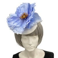 Large White Poppy Fascinator