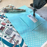 London Lovers Zipper Pouches with Wristlet