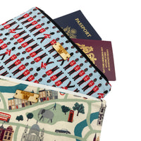 London Lovers Zipper Pouches with Wristlet