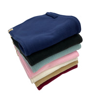 Many colors of fleece neck wrap scarves