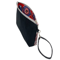 Anglophile London Wristlet purse rear view