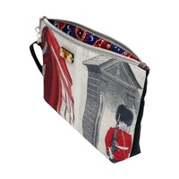 Anglophile London Wristlet purse side view