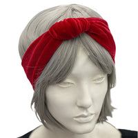 Red Velvet Headbands | Knot, Bow or Twist