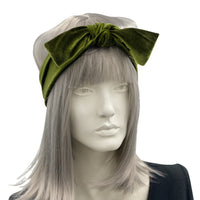 Women's Bow Headbands in many colors of Stretch Velvet