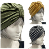 Womens Velvet Turban  | The Evie